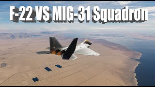 F22 vs MIG31 Squadron [upl. by Knepper]