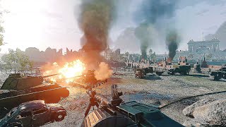 Moltke Bridge Defense  Battle of Berlin  Enlisted Gameplay [upl. by Tselec]