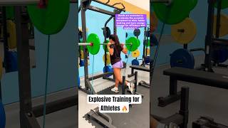 Explosive Training For Athletes Athlete Power Training shorts [upl. by Felecia]