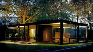 The American Modern House at Midcentury Glass House Farnsworth House and Eames House [upl. by Enoryt]