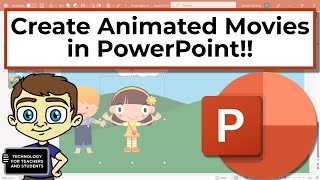 Using PowerPoint to Create Animated Videos [upl. by Ryun]