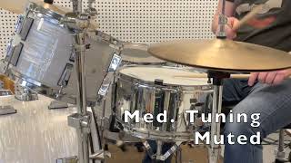 Remo Quadura Acousticon Snare [upl. by Yendirb]