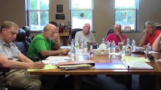 Alcester City Council Meeting August 6 2018 [upl. by Rahmann]