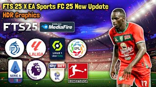 Gilakk‼️FTS 25 X EA Sports FC 25 Spesial Mod BRI Liga 1 Dan Full Liga Eropa 2025 [upl. by Aratnahs459]