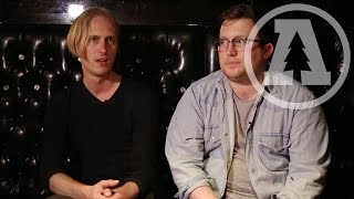 Eagulls on British Bar Culture  Audiotree Green Roomers [upl. by Intosh303]