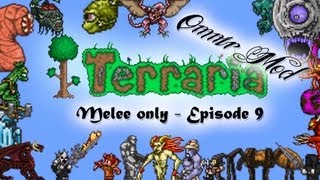 Terraria Omnir Mod  Melee Only  Episode 9 [upl. by Atinehs522]