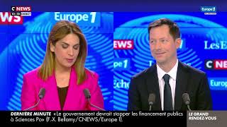 FrançoisXavier Bellamy invité dans « Le Grand RDV » Europe1CNEWSLes Échos [upl. by Vinnie]