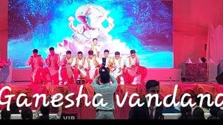 Ganesha vandana dance 💃 🎶 Founders Day Celebration in Vikas Bharti School 🏫 ♥️ [upl. by Saile]