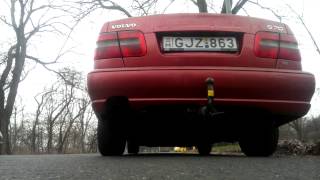 Volvo S70 T5 sound with muffler delete [upl. by Anwahsat]