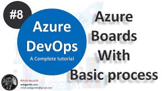 8 Azure board with basic process  Azure devops tutorial for beginners [upl. by Drislane]