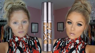 Urban Decay All Nighter Foundation  First Impressions Review  Demo [upl. by Carlynne726]