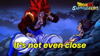 Dragon Ball Sparking Zero Cabba vs SSJ4 Gogeta Debunked [upl. by Kushner]