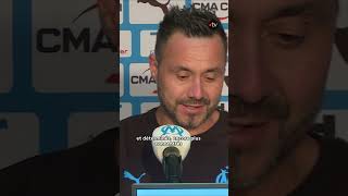 Conférence de presse à lOM avant le choc OL  OM [upl. by Refitsirhc]