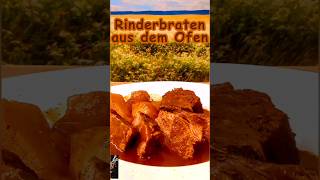 Rinderschmorbraten mit Rotweinsauce🍷Omas butterweicher Sonntagsbraten dem Ofen [upl. by Odareg]