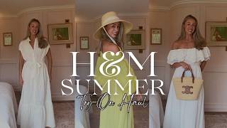 WHOLESOME HOME VLOG  Summer HampM Haul  Try On amp Our Summer Holiday Plans [upl. by Mulligan]