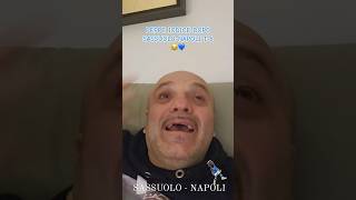 Peppe Iodice dopo Sassuolo Napoli 16 🤣💙 [upl. by Cibis]