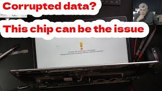 Chromebook not charging no power board repair  H1B3C  H1B2C chip ic replacement [upl. by Ensign]