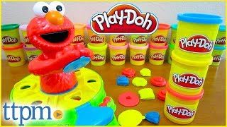 PlayDoh Shape amp Spin Elmo from Hasbro [upl. by Perusse692]