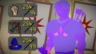 MY STATS ARE 254 ON RUNESCAPE LEAGUES [upl. by Attehcnoc]