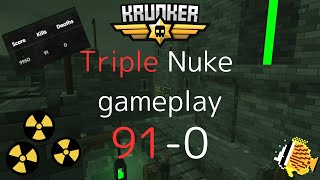 Krunkerio Triple Nuke on Citadel 910 [upl. by Nala92]