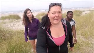 Tsunami evacuation video Seaside Oregon [upl. by Anaihk]