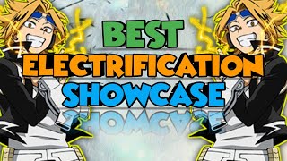 🔥 Updated My Hero Mania  Best Electrification Quirk Showcase [upl. by Udella246]