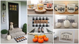 Fall Decor Haul  Target Homegoods Tj Maxx Kohls amp More [upl. by Otir349]