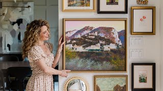 How to Choose Art Like A Designer Wall Art Wall Décor and a Modern Gallery  Ashley Childers [upl. by Manard485]