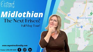 Midlothian  The Next Frisco  Vlog Tour of Midlothian TX [upl. by Niotna]