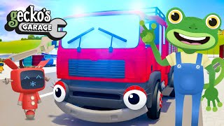 Geckos Fire Truck Stories｜Educational Cartoon For Toddlers｜Truck Songs For Kids｜Geckos Garage [upl. by Allerbag]