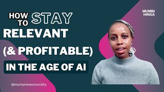 Thrive as an Online Entrepreneur in the AI Era [upl. by Remliw]