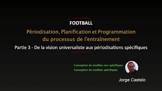 Partie 3 Football Périodisation planification et programmation du processus de lentraînement [upl. by Nnelg64]