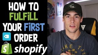 How To Fulfill Orders With Oberlo and AliExpress  Shopify Dropshipping 2020 [upl. by Arihas]