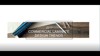 2017 Wilsonart Commercial Laminate Design Inspiration [upl. by Irmo]