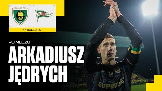 Arkadiusz Jędrych po meczu GKS Katowice  Lechia Gdańsk 20 30112024 [upl. by Bedell542]