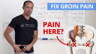 4 Exercises to Heal Nagging Groin Pain amp Strains for GOOD [upl. by Atiluap]