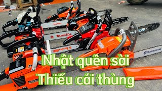 Đã bán 2811 NHẬT QUÊN SÀI Lô S Máy cưa xích thụy điển echo makita tanaka tay dài tay cụt giá rẻ [upl. by Mariette]