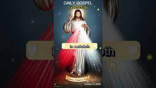 Daily Gospel Lk 101316 10042024 shorts shortsvideo dailygospel bible shortsvideo [upl. by Russ]