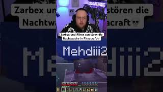 Zarbex und Riirex zerstören die Nachtwache in Fitnacraft💀 minecraft zarbex fitnacraft [upl. by Nahsab749]