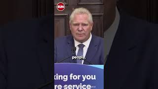 Doug Ford says he doesnt support decriminalizing drugs in Toronto [upl. by Lawan346]