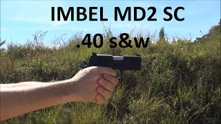 Pistola IMBEL MD2 SC 40 SampW quotXodóquot  Parte 22 [upl. by Plafker]