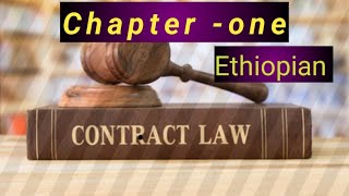 Law Of Contract Chapter One General Consideration [upl. by Noyerb]