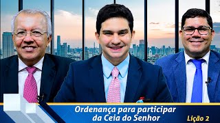 Revista de EBD Betel Dominical 2 Ordenança para participar da Ceia do Senhor [upl. by Ateloj]