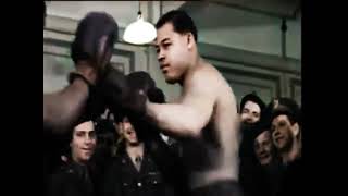 RARE Joe Louis exhibition bouts in the Army [upl. by Rabi86]