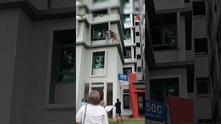 Man saves boy from 3rdstorey HDB ledge in Canberra Road [upl. by Christie205]