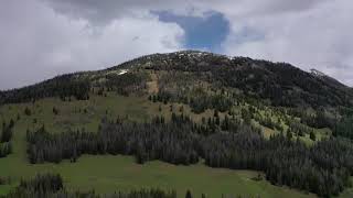 Shoshone National Forest Wyoming  4K Drone Footage [upl. by Amsirahc983]