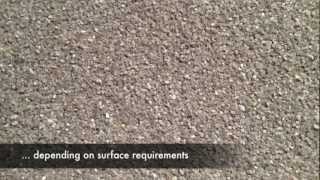 Surfacing  Alsan RS Color Finish over Quartz Instructional Video [upl. by Itnavart]