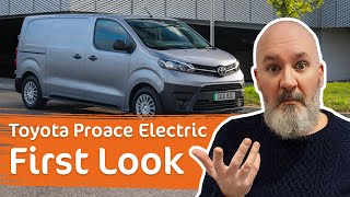 Is The Toyota PROACE Electric The Perfect Electric Van  Vanarama Van Review 2021  toyota ev [upl. by Nadean]