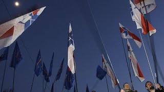 Bélarus  après les sanctions européennes les appels à renforcer la mobilisation [upl. by Sucerdor]