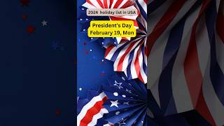 2024 holiday list in USA [upl. by Amelus]